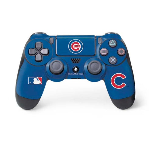 MLB Chicago Cubs - Solid Distressed PlayStation PS4 Skins