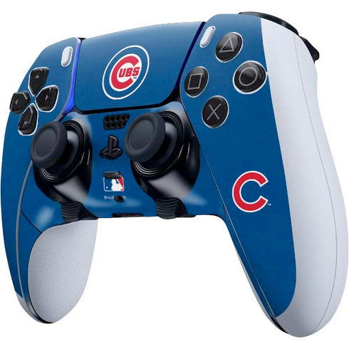MLB Chicago Cubs - Solid Distressed PS5 DualSense Edge Pro Controller Skin