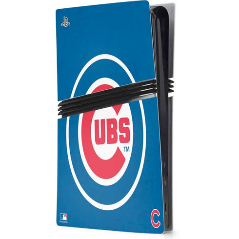 MLB Chicago Cubs - Solid Distressed PlayStation PS5 Skins