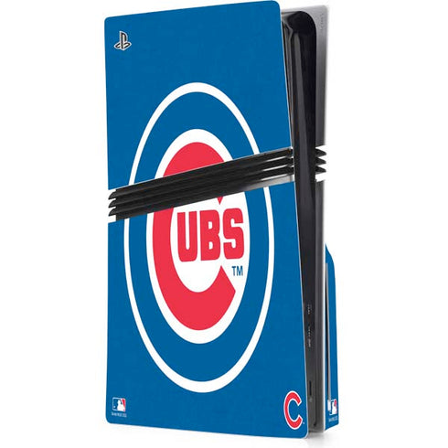 MLB Chicago Cubs - Solid Distressed PlayStation PS5 Skins