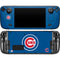 MLB Chicago Cubs - Solid Distressed Steam Deck Handheld Gaming Computer OLED Skin