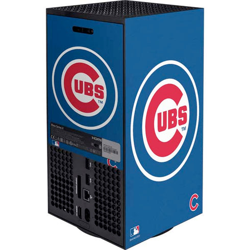 MLB Chicago Cubs - Solid Distressed XBox Series X Digital Edition Bundle Skin