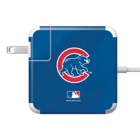 MLB Chicago Cubs Alternate/Away Jersey 85W Power Adapter (15 and 17 inch MacBook Pro Charger) Skin