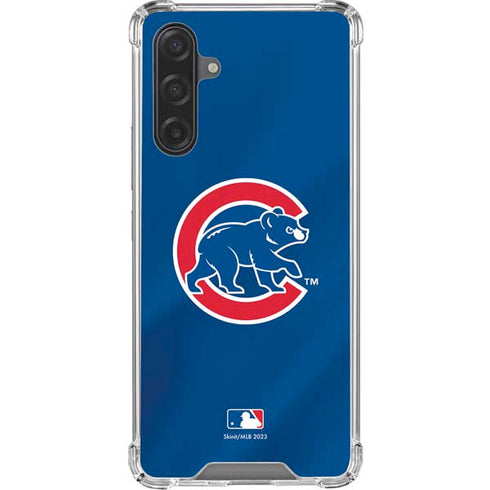 MLB Chicago Cubs Alternate/Away Jersey Galaxy A17 Clear Case