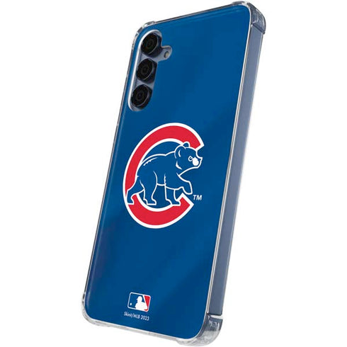 MLB Chicago Cubs Alternate/Away Jersey Galaxy A55 5G Clear Case