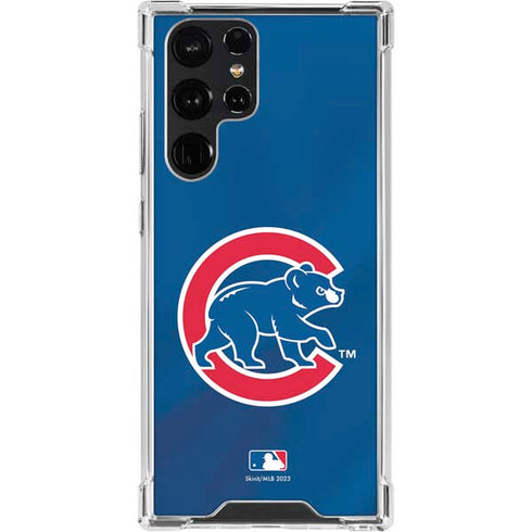 MLB Chicago Cubs Alternate/Away Jersey Galaxy S23 Ultra Clear Case
