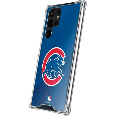 MLB Chicago Cubs Alternate/Away Jersey Galaxy S23 Ultra Clear Case