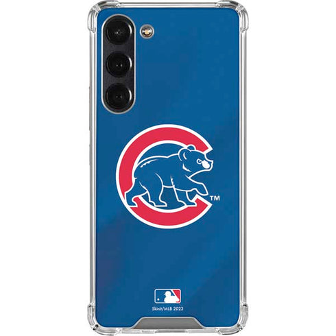 MLB Chicago Cubs Alternate/Away Jersey Galaxy S24 FE Clear Case