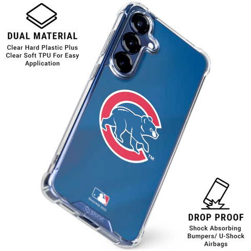 MLB Chicago Cubs Alternate/Away Jersey Galaxy S25 Clear Case
