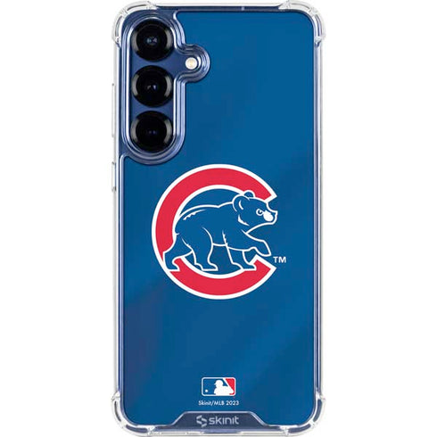 MLB Chicago Cubs Alternate/Away Jersey Galaxy S25 FE Clear Case