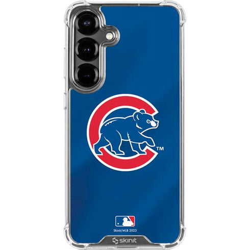 MLB Chicago Cubs Alternate/Away Jersey Galaxy S26 Plus Clear Case
