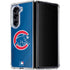 MLB Chicago Cubs Alternate/Away Jersey Galaxy Z Fold5 5G Clear Case