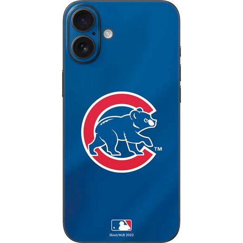MLB Chicago Cubs Alternate/Away Jersey iPhone 16 Plus Skin