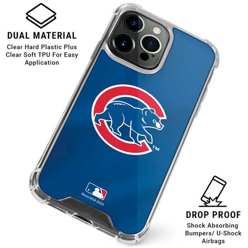 MLB Chicago Cubs Alternate/Away Jersey iPhone 16 Pro Max Clear Case