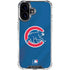 MLB Chicago Cubs Alternate/Away Jersey iPhone 17 Clear Case