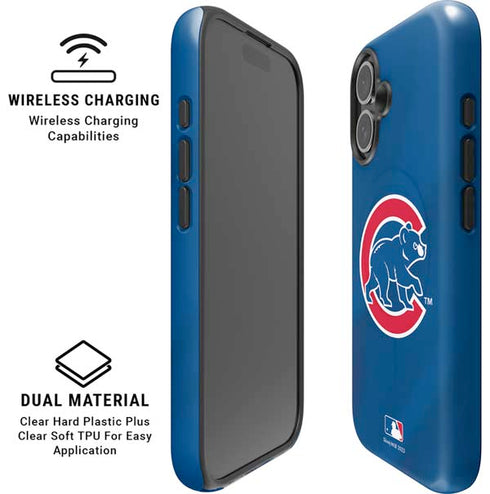 MLB Chicago Cubs Alternate/Away Jersey iPhone 17 Magsafe Impact Case
