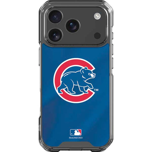 MLB Chicago Cubs Alternate/Away Jersey iPhone 17 Pro Clear Case