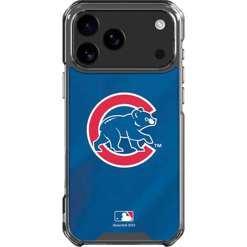 MLB Chicago Cubs Alternate/Away Jersey iPhone 17 Pro Max Clear Case