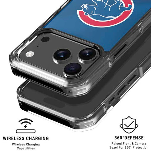 MLB Chicago Cubs Alternate/Away Jersey iPhone 18 Pro Clear Case