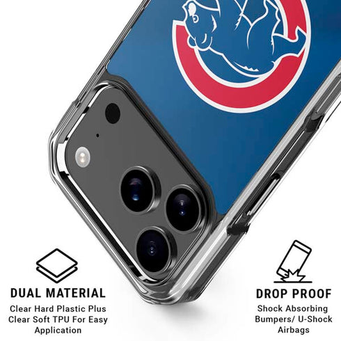 MLB Chicago Cubs Alternate/Away Jersey iPhone 18 Pro Clear Case