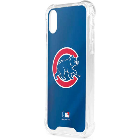 MLB Chicago Cubs Alternate/Away Jersey iPhone XS Clear Case
