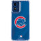MLB Chicago Cubs Alternate/Away Jersey Moto G 5G (2024) Clear Case