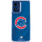 MLB Chicago Cubs Alternate/Away Jersey Moto G Play 4G (2024) Clear Case