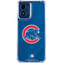 MLB Chicago Cubs Alternate/Away Jersey Moto G Play 4G (2024) Clear Case