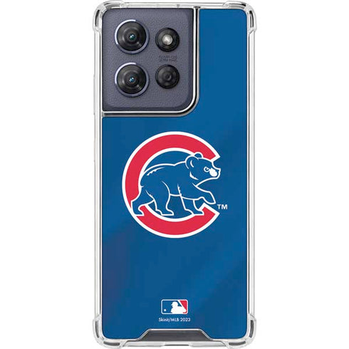 MLB Chicago Cubs Alternate/Away Jersey Moto G Power 5G (2025) Clear Case