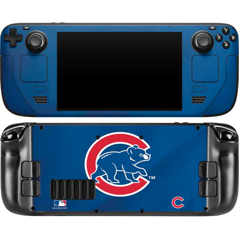 MLB Chicago Cubs Alternate/Away Jersey Steam Deck Handheld Gaming Computer OLED Skin