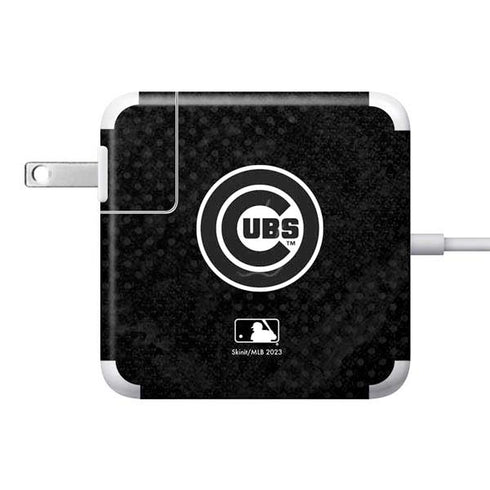 MLB Chicago Cubs Dark Wash 85W Power Adapter (15 and 17 inch MacBook Pro Charger) Skin