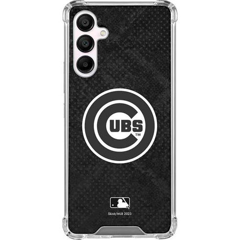 MLB Chicago Cubs Dark Wash Galaxy A16 5G Clear Case