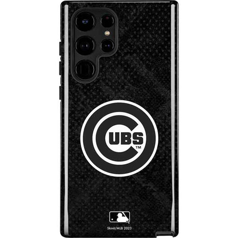 MLB Chicago Cubs Dark Wash Galaxy S25 Ultra Impact Case