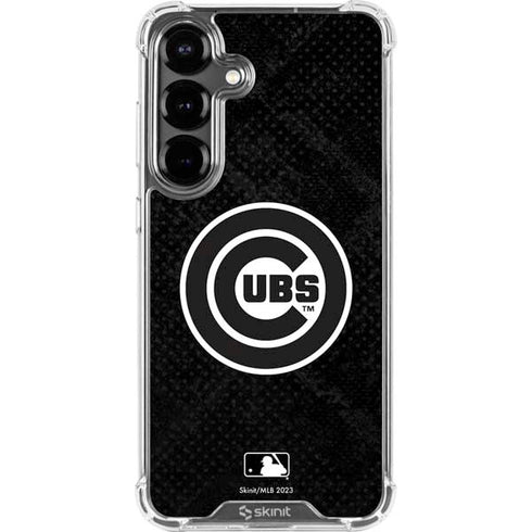 MLB Chicago Cubs Dark Wash Galaxy S26 Clear Case