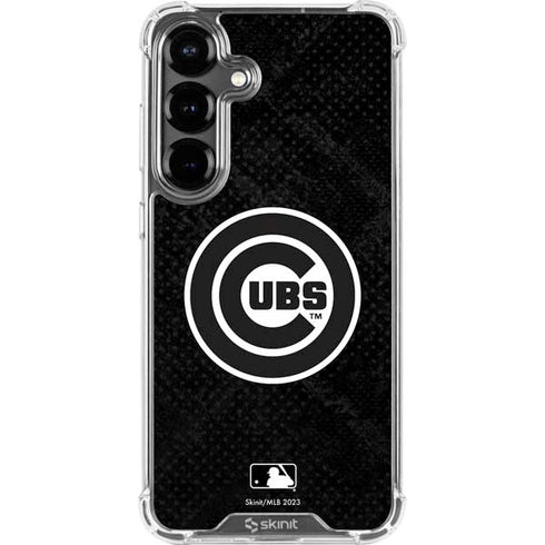 MLB Chicago Cubs Dark Wash Galaxy S26 Plus Clear Case