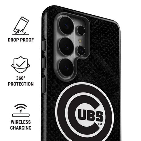 MLB Chicago Cubs Dark Wash Galaxy S26 Ultra Impact Case