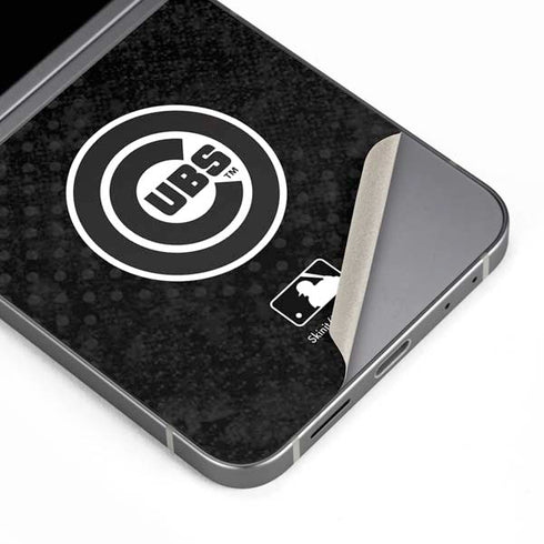 MLB Chicago Cubs Dark Wash Galaxy Z Flip6 Skin