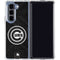 MLB Chicago Cubs Dark Wash Galaxy Z Fold5 5G Clear Case