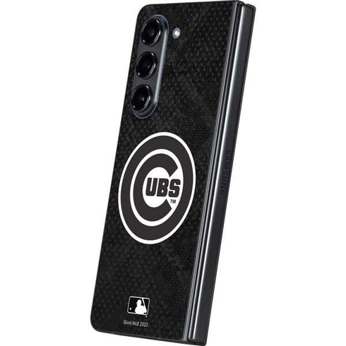 MLB Chicago Cubs Dark Wash Galaxy Z Fold5 5G Skin