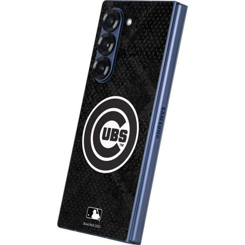 MLB Chicago Cubs Dark Wash Galaxy Z Fold6 Skin