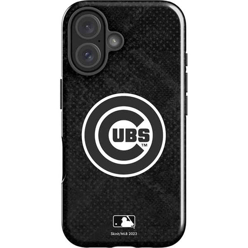 MLB Chicago Cubs Dark Wash iPhone 16 Impact Case