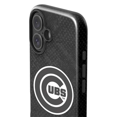 MLB Chicago Cubs Dark Wash iPhone 16 Impact Case
