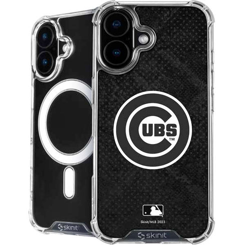 MLB Chicago Cubs Dark Wash iPhone 16 MagSafe Case