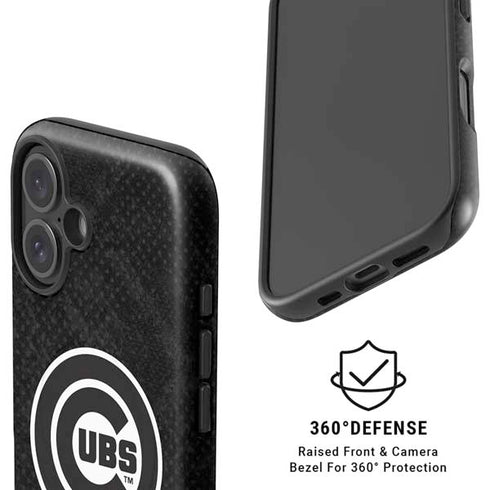 MLB Chicago Cubs Dark Wash iPhone 16 Magsafe Impact Case