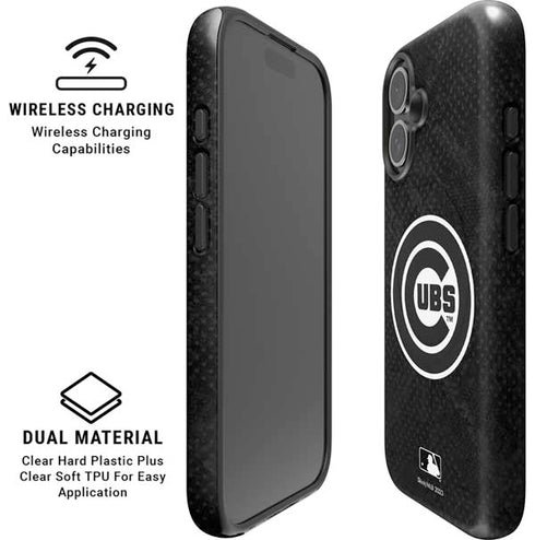 MLB Chicago Cubs Dark Wash iPhone 16 Magsafe Impact Case