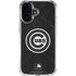 MLB Chicago Cubs Dark Wash iPhone 16 Plus Clear Case