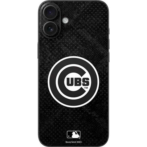 MLB Chicago Cubs Dark Wash iPhone 16 Plus Skin