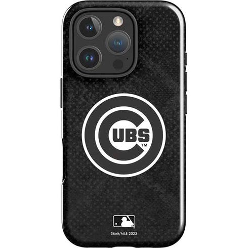 MLB Chicago Cubs Dark Wash iPhone 16 Pro Impact Case