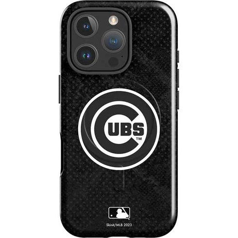 MLB Chicago Cubs Dark Wash iPhone 16 Pro Max Magsafe Impact Case