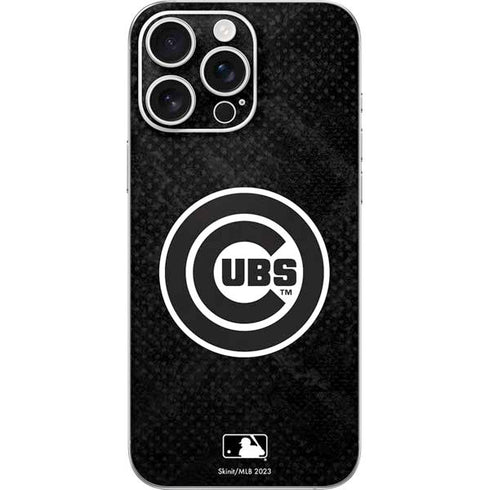 MLB Chicago Cubs Dark Wash iPhone 16 Pro Max Skin
